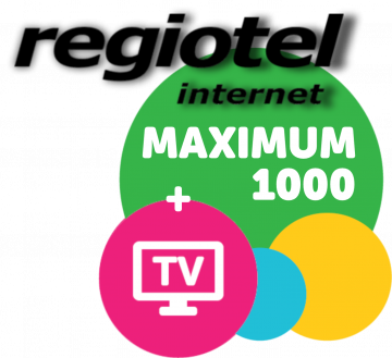 INTERNET - MAXIMUM 1000 Mbps + TV MINI